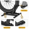 thumbnail image 6 of Heavy Duty Bike Stand for E-Bikes & Mountain Bikes - Adjustable Indoor Floor Garage Storage Rack for 20-29 Inch Wheels, 6 of 6