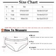 thumbnail image 3 of uublik Seamless Briefs for Women High Waist Breathable Briefs Soft Underpants Ladies Stretch Panties Shapewear Underwear Black, 3 of 3