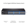 thumbnail image 2 of Conmutador de escritorio TRENDnet TEG-S24DG de 24 puertos Gigabit Ethernet, 2 of 5