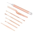 thumbnail image 2 of Ear Wax Cleaner  Earpick  Ear Curette  Ear Wax Remover  Earpick Set 7PCS/Set Ear Wax Cleaner Remover Set Earpick Flashlight Ear Curette Home Ear Care Tool, 2 of 8