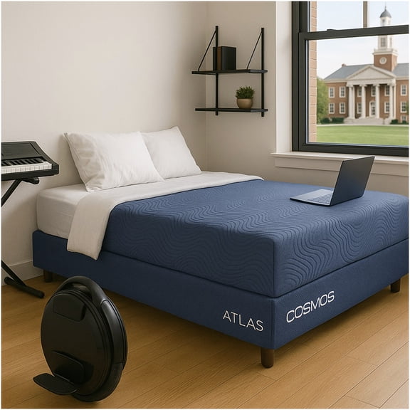 8 Inch Twin Foam Mattress, Medium Firm Bed in a Box, CertiPUR-US Certified, Motion Isolation & Edge Support, Pressure Relief, Allergen Resistant
