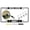 Chrome, variant on US Army Personalized Thin Top 4-Hole Metal License Plate Frame with Caps, Black