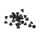 thumbnail image 5 of Uxcell M2.5 x 3mm Tornillo de fijación Phillips Galvanizado negro Paquete de 150, 5 of 5