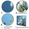 thumbnail image 3 of Designart "A Minimalist Still Life Featuring Snowdrops I" Snowdrops Floater Framed Wall Decor, 3 of 5