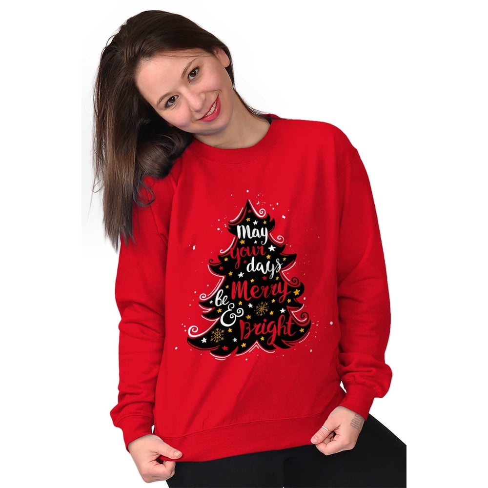 womens christmas sweat shirts
