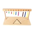 thumbnail image 1 of Percha para escaleras de cuentas de colores con cuentas, juguete educativo de matemáticas, matemáticas, números 1 a 10, 1 of 9
