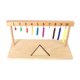 thumbnail image 1 of Percha para escaleras de cuentas de colores con cuentas Percha de cuentas de colores para niños 1 a 10, 1 of 9