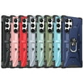 thumbnail image 2 of For Samsung Galaxy S23 Ultra/S23+/S23 Case Cover,Hybrid Shockproof Rugged Case with Ring Holder Stand, 2 of 5