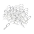 thumbnail image 4 of veasfak 200 Pcs Pince à Chemise Transparente Pinces à Alligator, Pinces à Vêtements Réutilisables Pince à Neuf Mots 38mm, 4 of 9