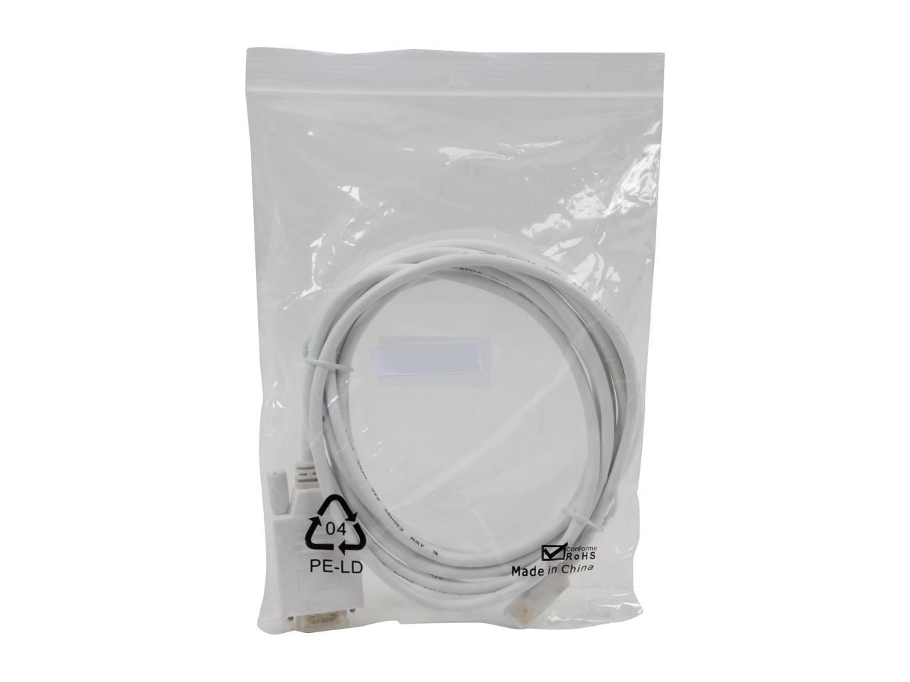 Nippon Labs Model MINIDP-VGA-10 10 ft. Mini DisplayPort to VGA 10ft  32 AWG Cable M-M 10 feet- OEM