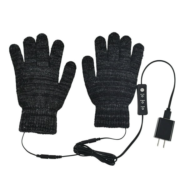 Winter Gloves for Men Women Winter Gloves Heated And Warm Gloves All Finger Adjustable Temperature Heating Gloves Removable And Washable Christmas Gift