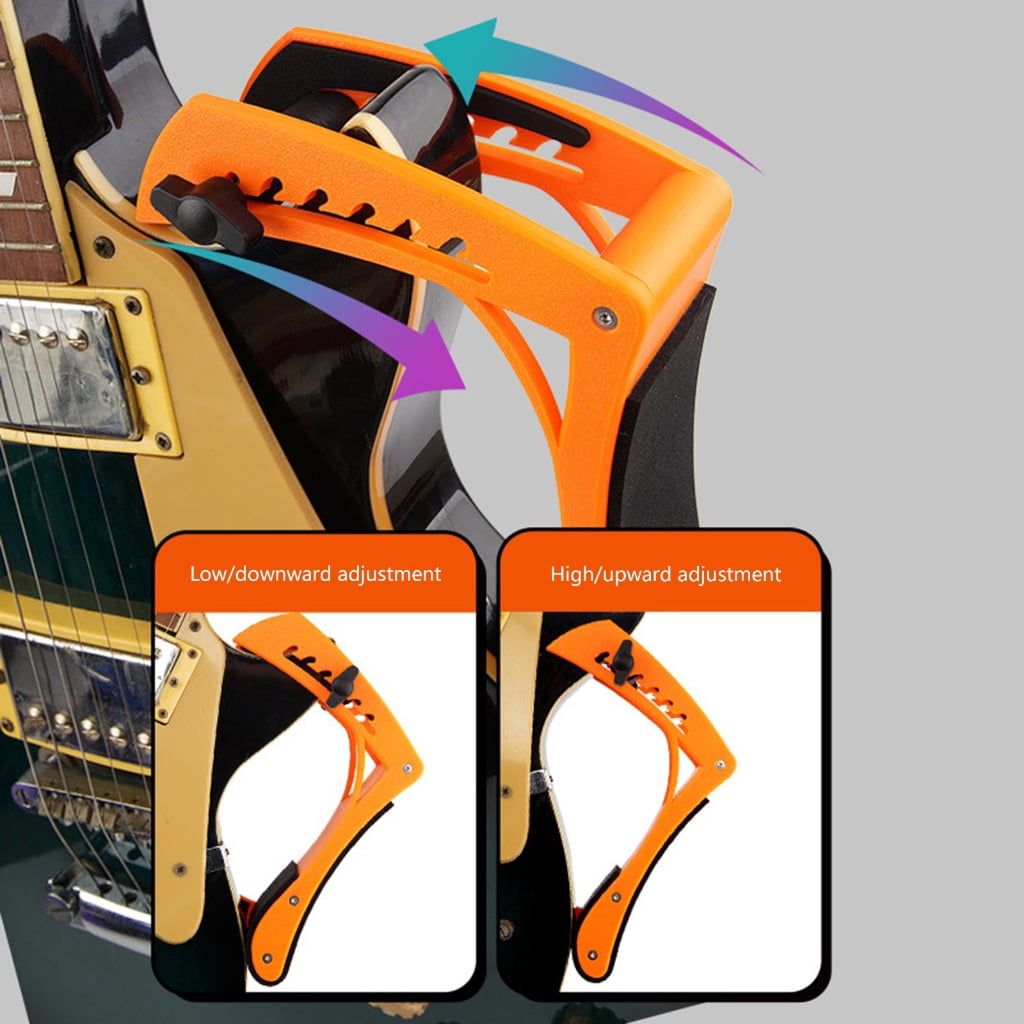 Durability Guitar Support with Nonslip Base Flexible Height Guitar Legs Stand