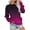 Womens Clothing Purple, variant on Womens Fall Sweaters with Pockets, Long Sleeve Pullover for Women Fashion Loose Fit Ombre Tie Dye Crewneck Sweatshirts S-2XL