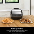 thumbnail image 5 of Ninja Foodi 4-Serving Electric Indoor Grill & Air Fryer, 6-in-1 Grill & Air Fryer, Roast, Bake, Broil & Dehydrate, EG201, Black, 5 of 8