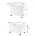 thumbnail image 4 of Storage Bin with Wheels Simple Style Smooth Box for Kitchen Pantry Cupboard, 4 of 4