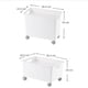 thumbnail image 4 of Storage Bin with Wheels Simple Style Smooth Box for Kitchen Pantry Cupboard, 4 of 4