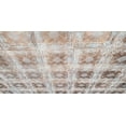 thumbnail image 3 of Drop-In, Glue-Up 2'x2' Faux Tin PVC Ceiling Tile , Weathered Copper, Sample, 3 of 3