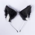 thumbnail image 4 of Diadema con orejas de gato para niña y mujer, accesorio para el pelo, horquilla de felpa para la cabeza, disfraz de Cosplay hecho a mano, 4 of 5