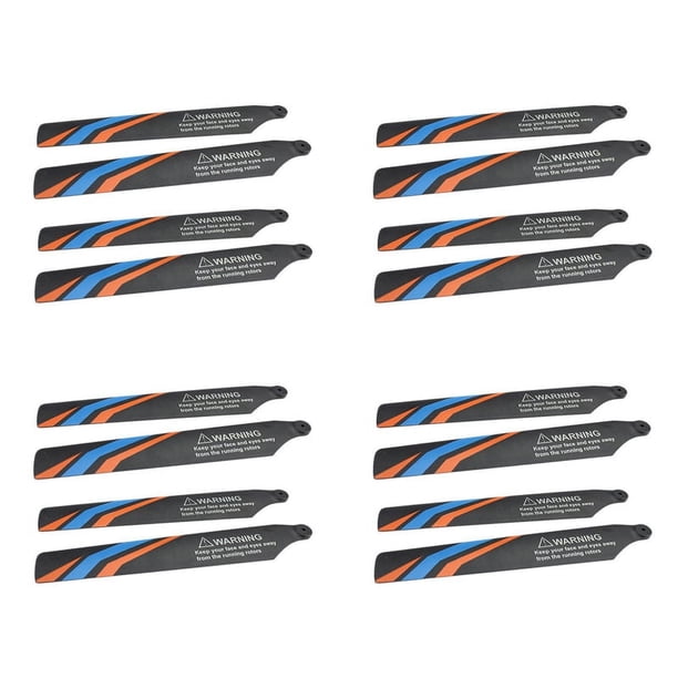 SUPYINI – Hélices Rotor Principal Pour Hélicoptère RC K200 – Lot De 2 Pales En Plastique Haute Résistance – Pièces De Rechange
