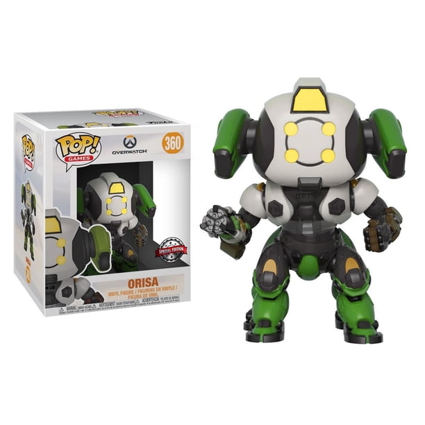 Figura Coleccionable Funko Pop Games Overwatch Orisa 6' Exclusivo de GameStop