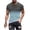 Light Blue, variant on WAENQINLA Mens Gradient Muscle Shirts Causal Loose Short Sleeve Crewneck Tshirt Outdoor Athletic Workout Tees Tops for Hiking