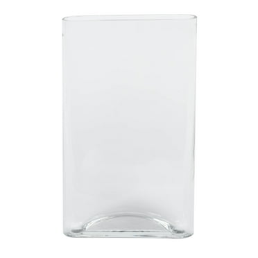 Vickerman 10" Clear Glass Pill Shapped Container