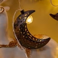 thumbnail image 4 of Ramadan Lights Decorations Battery Operated Moon Star Lantern String Light for Home Mantle Window Tree Bedroom Classroom Decor, 4 of 8