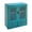 31*12*36cm Blue, variant on Miumaeov Brown/Blue Wood Storage Cabinet Freestanding Corner Organizer Cabinet with 2x Clear Doors