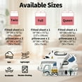 thumbnail image 7 of WASFDN Cartoon Excavator Sheet Set for Kids Boys Truck Construction Bedding Set Engineering Vehicle Bed Sheet Sets with 1 Fitted Sheet and 2 Pillowcases,Full Size,Style A, 7 of 7