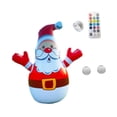 thumbnail image 3 of Adorno Inflable Navideño BLESIY Papá Noel Iluminado Decoración de Patio Interior y Exterior, 3 of 8