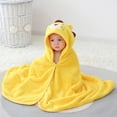 thumbnail image 4 of Minnieouse Toalla de baño para bebé, accesorio de cuidado Personal para chico, en el hogar, niños y niñas, adorable manta con capucha de animales de Pijama Azul Minnieouse AP013848-01, 4 of 6