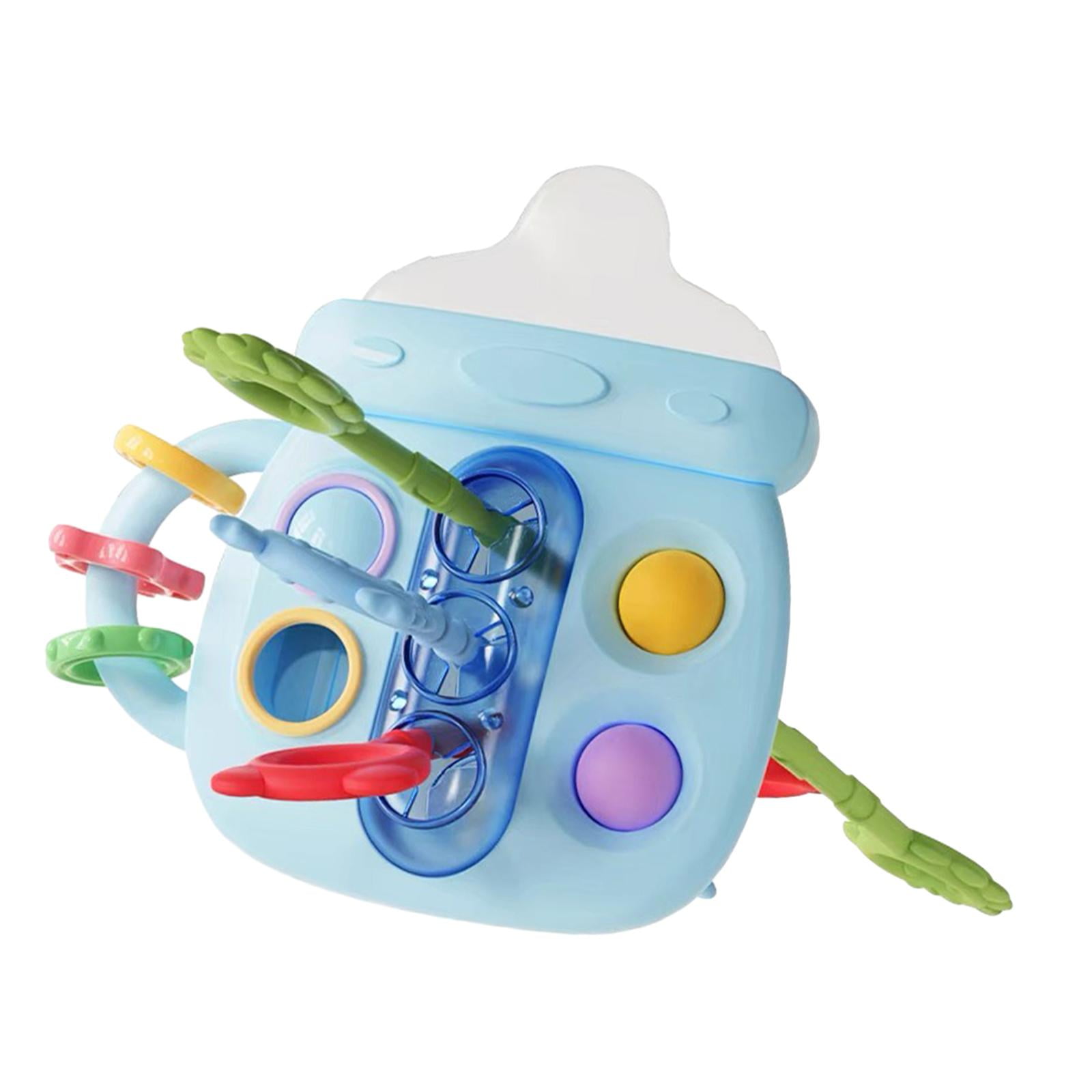 Rattles Shaker,baby rattle toys handbells Feeder Bottle,hand bells ...