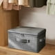 thumbnail image 4 of Bolsa de almacenamiento de edredón de gran capacidad gruesa, caja organizadora de ropa para armario doméstico C, 4 of 6