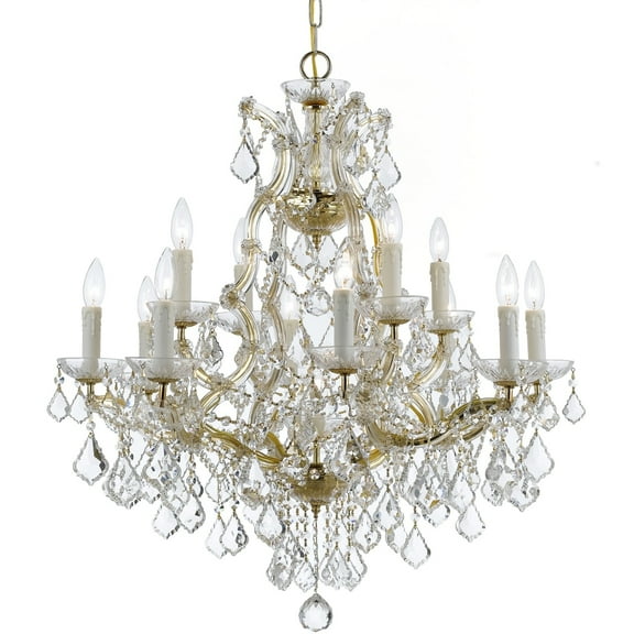Crystorama Lighting - 13 Light Chandelier - Chandelier - Maria Theresa - Twelve