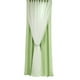 thumbnail image 1 of Cortina doble transparente para ventana con estampado de estrellas, voile, para el hogar, 1 of 4