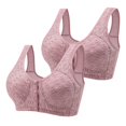 thumbnail image 2 of Valentine's Day Savings Clearance 2024! TAGOLD Womens Plus Size Bra,Women Sexy Lingerie Cotton Comfortable U-shaped Back Without Steel Rings Three-Dimensional Cup Underwear Bra, 2 of 5