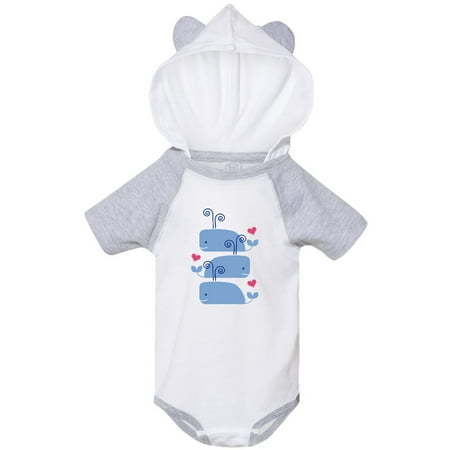 

Inktastic Whale Lover Fish Gift Baby Boy or Baby Girl Bodysuit