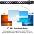 thumbnail image 3 of Driamor 24-Inch RGB LED Aquarium Light with Timer, Adjustable Brightness, 7 Colors, IP68 Waterproof, 3 of 7
