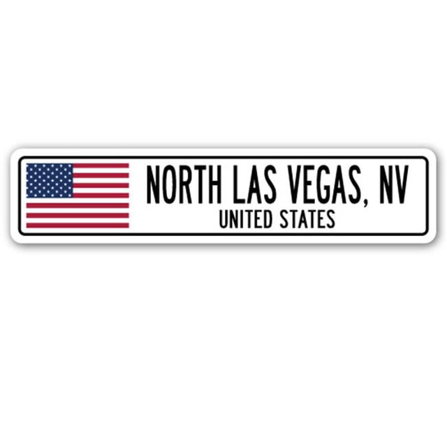 SignMission Panneau de Rue Us SSC-North Las Vegas - North Las Vegas, Nv, États-Unis