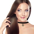 thumbnail image 4 of Collar clásico para mujer en capas lindo, collar vintage Accesorios de cadena punk para mujer, Estilo: Estilo 6;, 4 of 5