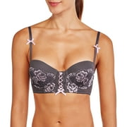 Rene Rofe Sexy Longline Bra With Lace Tr
