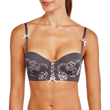 Rene Rofe Sexy Longline Bra With Lace Tr