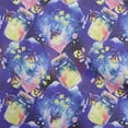 thumbnail image 1 of oneOone Polyester Spandex Plum Fabric Watercolor Sewing Craft Projects Fabric Prints By Yard 56 Inch Wide-JC, 1 of 6
