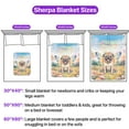 thumbnail image 5 of Welcome Spring Fairy Pug in Flower Meadow Cozy Sherpa Blanket Dog Lover Gifts Warm Soft Throw Blanket - 13002, 5 of 5