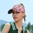 thumbnail image 6 of Xecao Rose Rabbit for Adult Sun Cap offers versatile sun protection with adjustable Velcro for a secure fit., 6 of 8