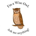 thumbnail image 2 of CafePress - Wise Owl Mug - 11 oz Ceramic Mug - Novelty Coffee Tea Cup, 2 of 3