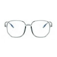 thumbnail image 2 of Yunliwuli Blue Light Blocking Computer Glasses for Women Men Lightweight Big Square Clear Lens Eyeglasses, 2 of 3