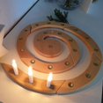 thumbnail image 3 of 20 Pcs Metal Candle Insert Holders for Taper Candles, Decorative DIY Tree Christmas Candle Set, 3 of 5