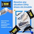 thumbnail image 4 of BIGBIGRIVER Shoe wipes 2 Pack 60 Pcs Sneaker Wipes Cleaner Quick Wipes Travel Portable Removes Dirt, Stains, 4 of 7