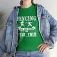thumbnail image 7 of Fencing Make New Friends Shirt, Fencer T-shirt Gift, En Garde Tee - ID: 816, 7 of 7